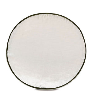 Candy Cane Green Swirl Holiday Pillow - Bedding Luxuries