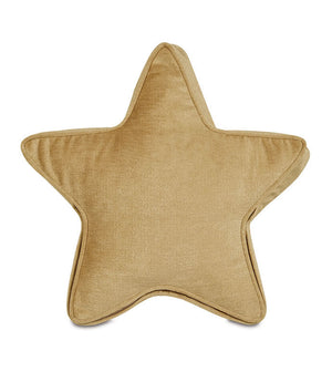 Holiday Tinsel Star Pillow - Bedding Luxuries