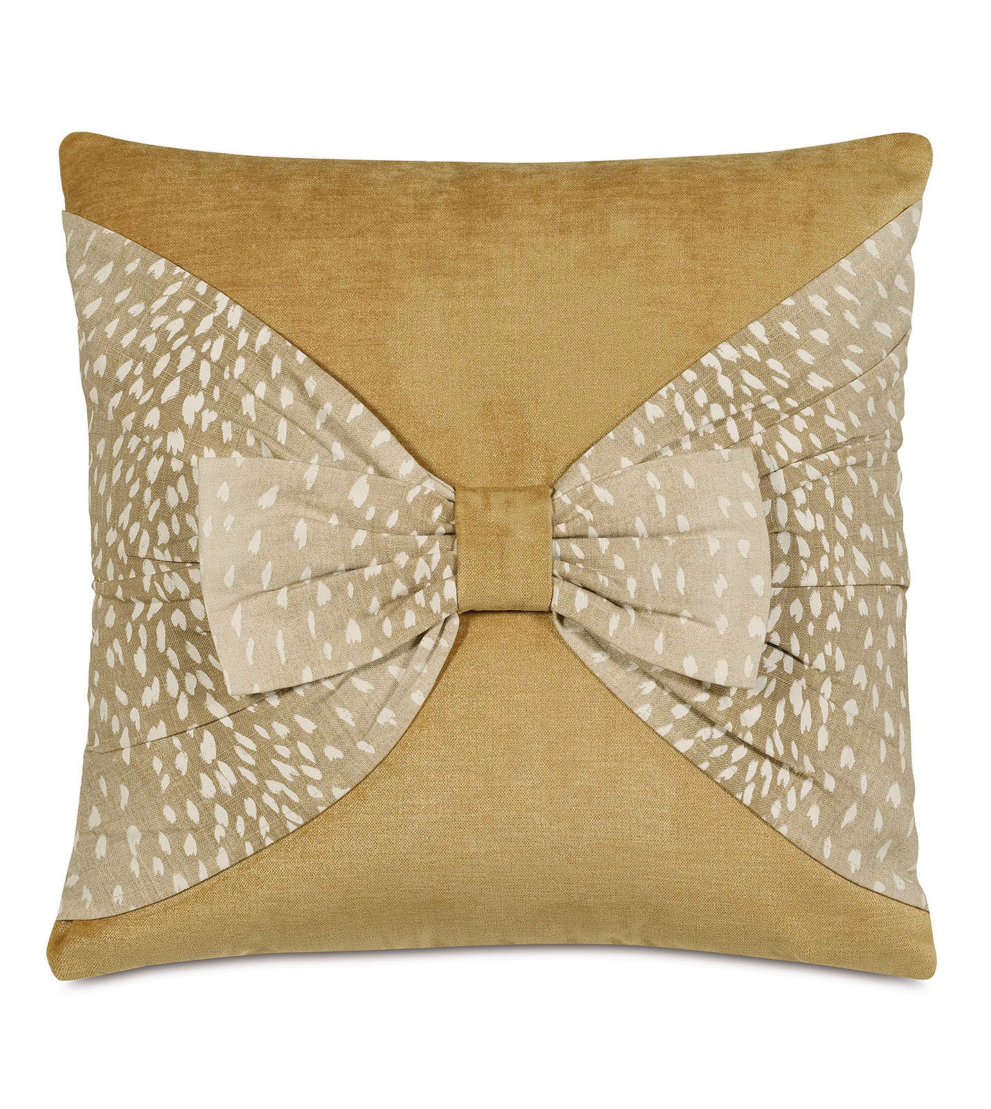 Luxe Fawn Gift Wrapped Pillow - Bedding Luxuries