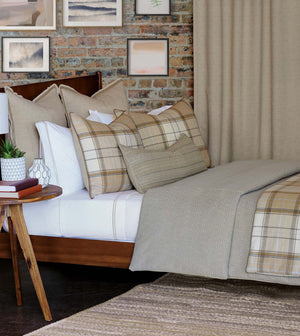 Sandman's Rustic Plaid Bed Scarf - Bedding Luxuries