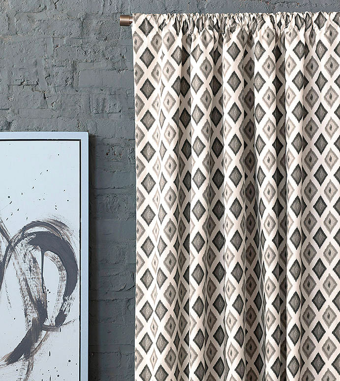 Nova Geometrics Drapery Set - Bedding Luxuries