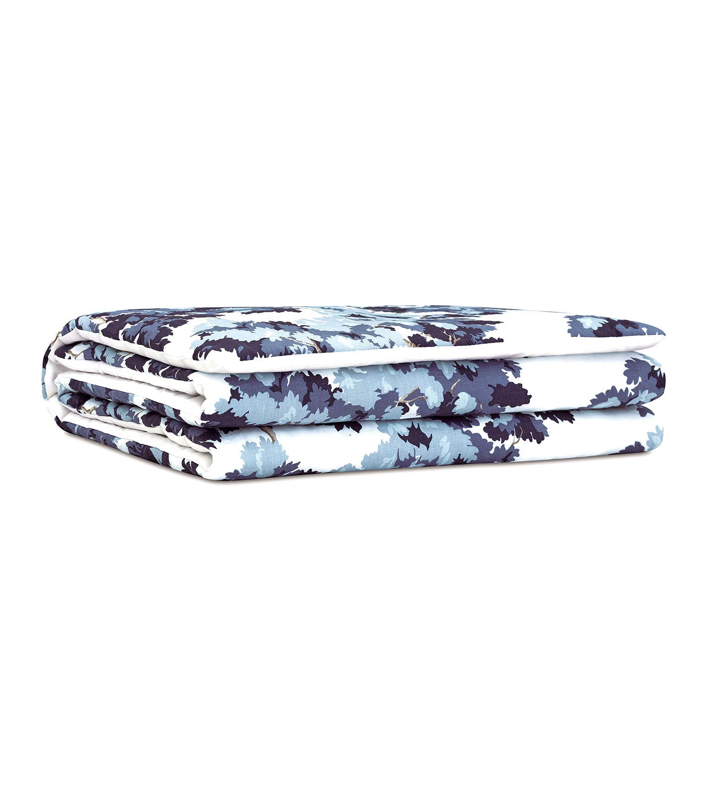Devonshire Blue Floral Bed Scarf