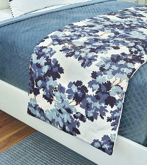 Devonshire Blue Velvet Luxury Bedding