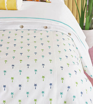 Royal Palm Caribe Duvet Cover - Bedding Luxuries