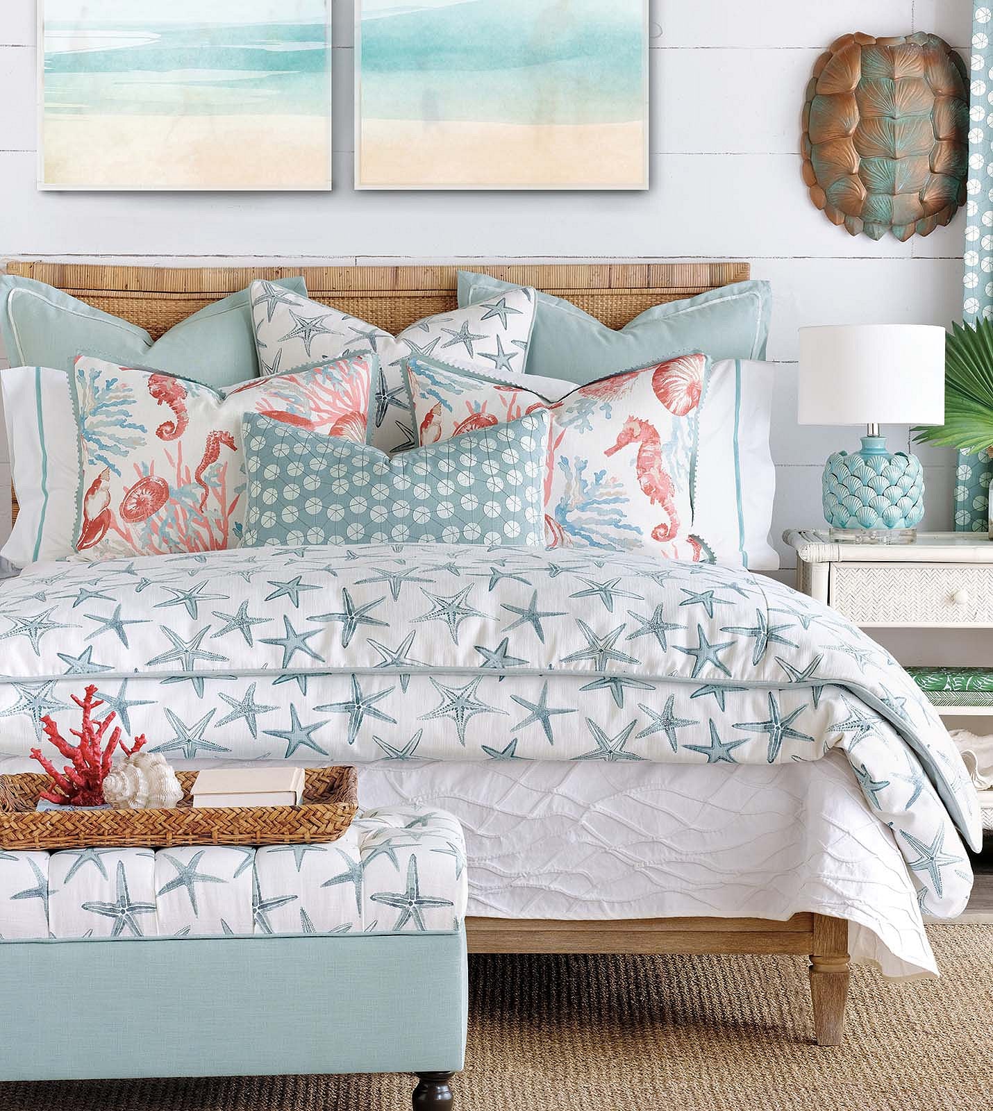 Islands Starfish Luxury Bedding - Bedding Luxuries