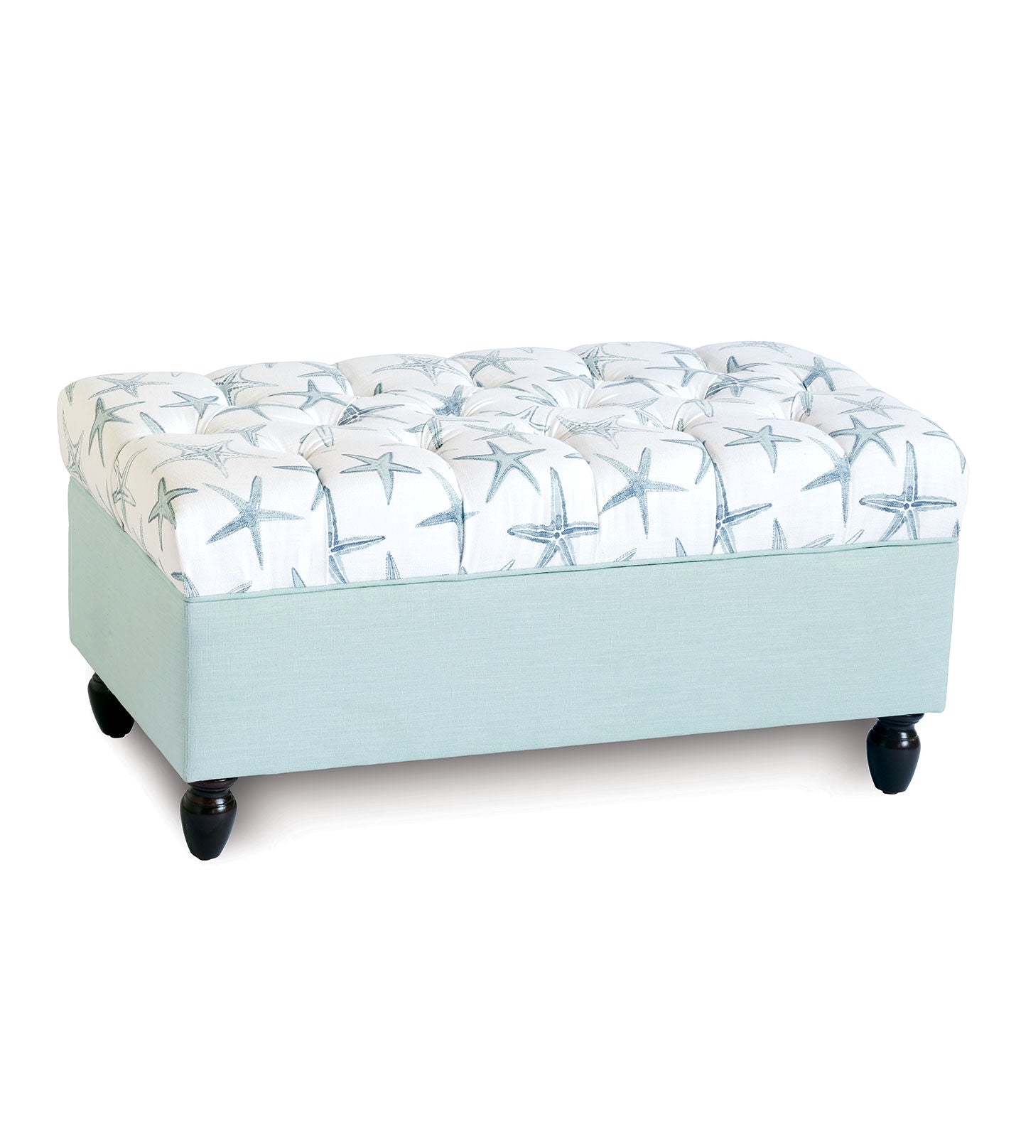 Islands Starfish Storage Bench Ottoman - Bedding Luxuries