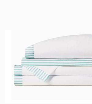 Vintage Sea Ticking Stripe Sheet Set - Bedding Luxuries