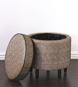 Camelot Upholstered Storage Ottoman - Bedding Luxuries