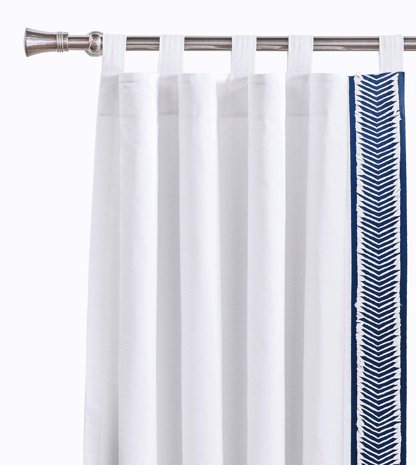 Bayside Blue Drapery Set - Bedding Luxuries