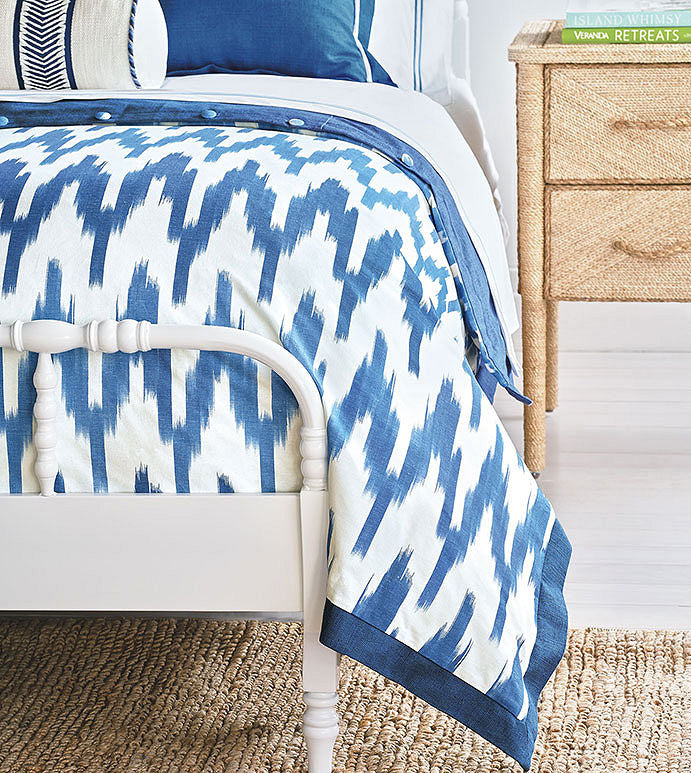 Bayside Blue Luxury Duvet Cover - Bedding Luxuries
