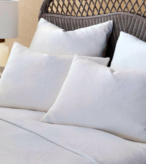 White Coral Matelassé Bedding - Bedding Luxuries