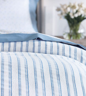 Summer Seersucker Luxury Duvet Cover - Bedding Luxuries