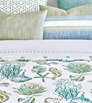 Windward Islands Tropical Print Duvet Cover - Bedding Luxuries