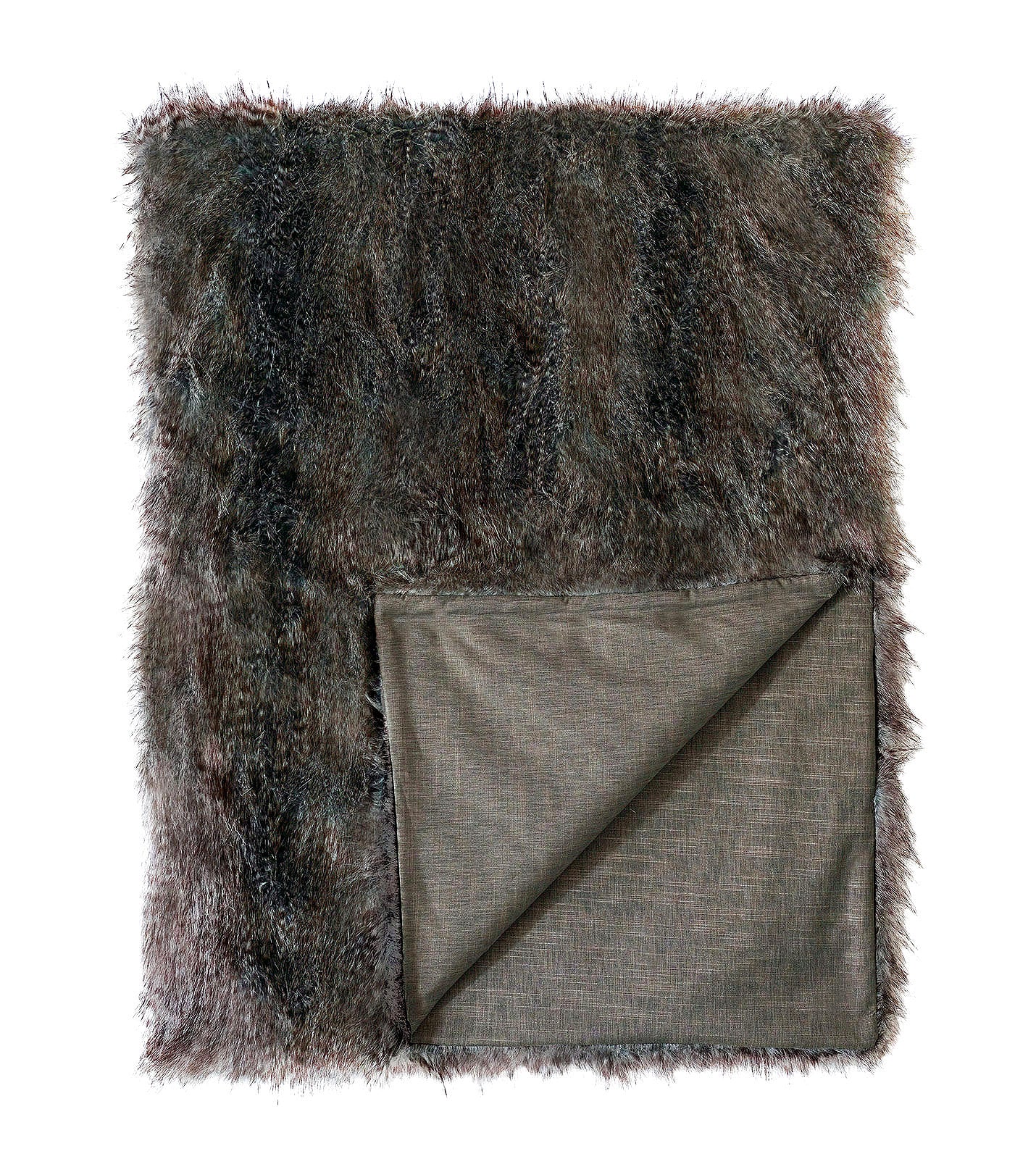 Noir Deco Reverie Faux Fur Throw - Bedding Luxuries