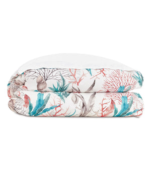 Watercolors Reef Luxury Duvet Cover - Bedding Luxuries