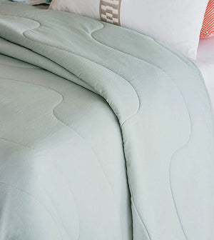 Watercolors Reef Quilted Spa Coverlet - Bedding Luxuries