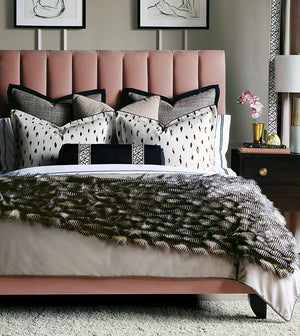 Blushing Wild Luxury Throw - Bedding Luxuries
