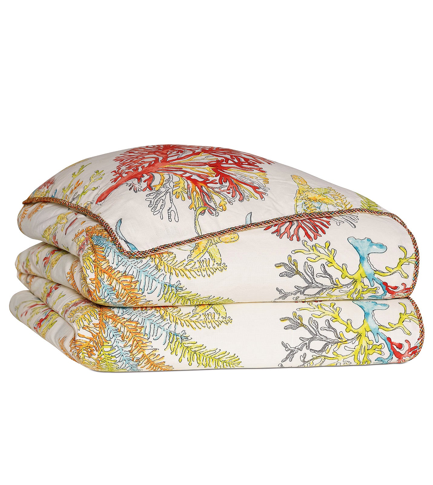 Tropical Turquoise Reef Duvet Cover - Bedding Luxuries