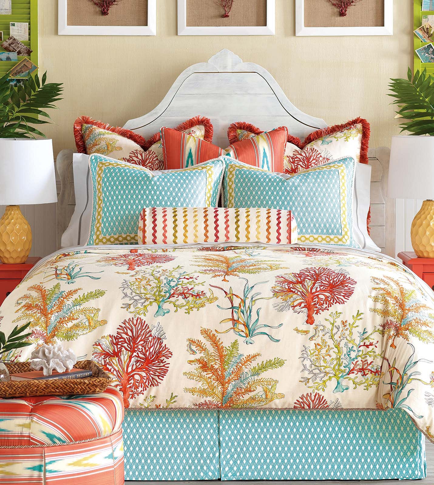 Tropical Turquoise Reef Bedding - Bedding Luxuries