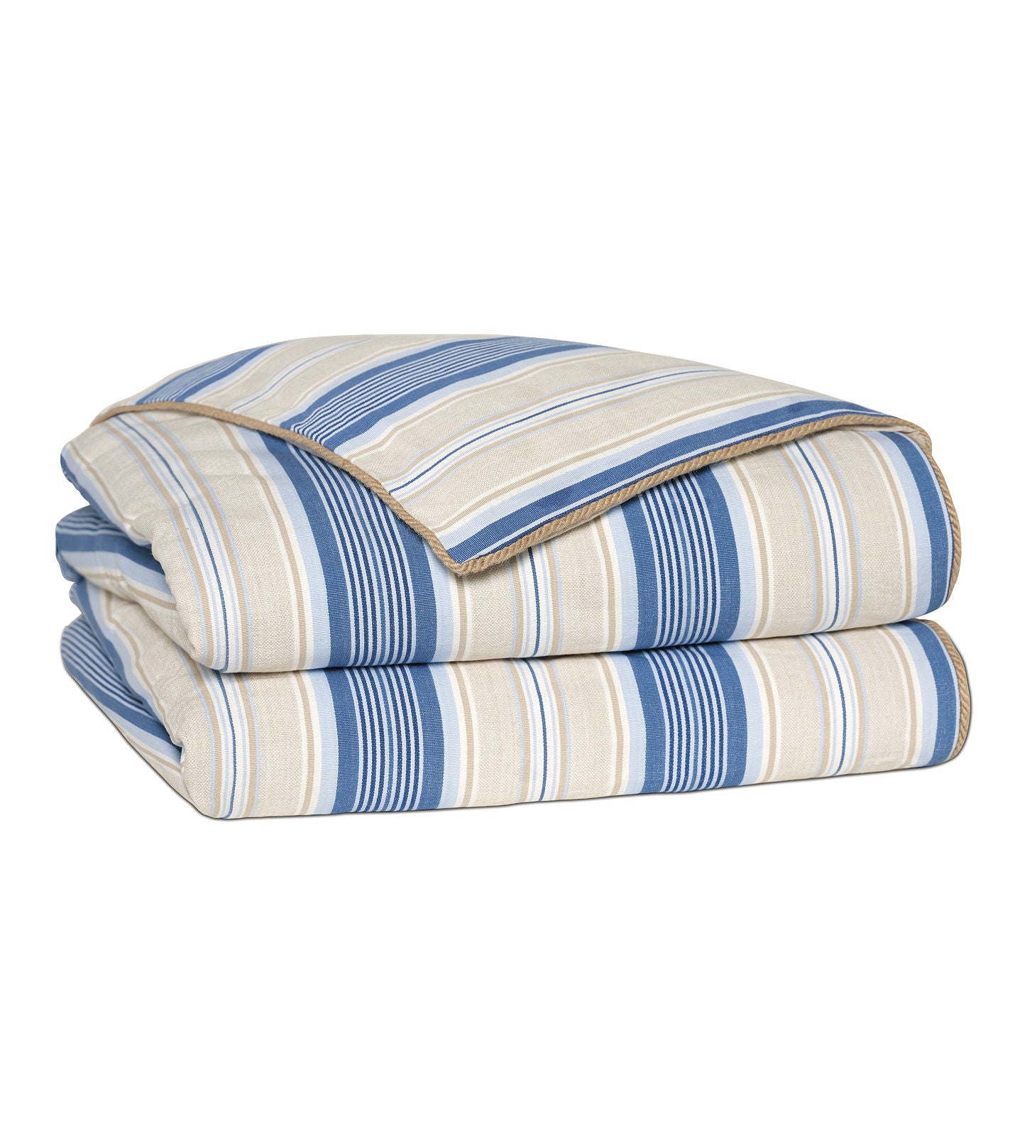 Beach Cottage Stripe Luxury Duvet Cover - Bedding Luxuries