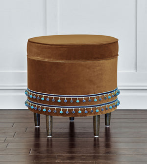 Shadow Lake Storage Ottoman - Bedding Luxuries