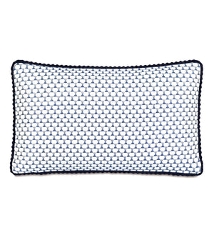 Bristol Beach Embroidered Accent Pillows - Bedding Luxuries