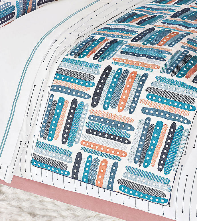 Playa Pastel Bed Scarf - Bedding Luxuries