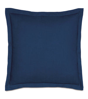 Indigo Isle Fret Appliqué Bedding