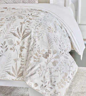 Sandy Bay Embroidered Duvet Cover - Bedding Luxuries