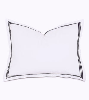 Classic Chic Black Triple-Stripe Luxury Bedding - Bedding Luxuries