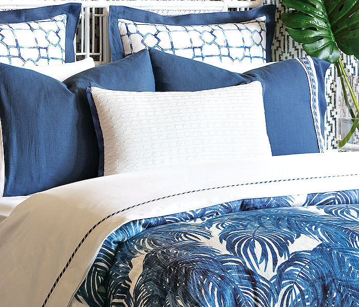 Palm Beach Blues Luxury Bedding
