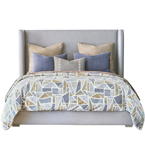 Lakeside Geometrics Luxury Bedding Collection - Nautical Luxuries
