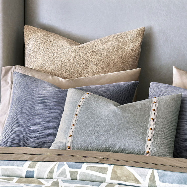 Lakeside Fawn Pleated Cotton Percale Sheet Set - Bedding Luxuries