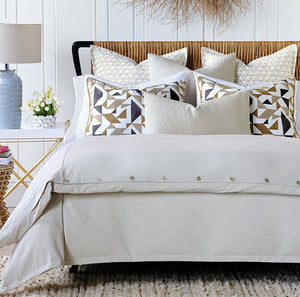 Cape Cod Geometrics Luxury Bedding - Nautical Luxuries