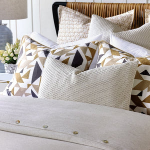 Cape Cod Geometrics Luxury Bedding - Nautical Luxuries