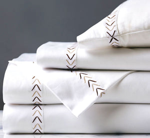 Ranch Arrowhead Cotton Sateen Sheet Set - Bedding Luxuries