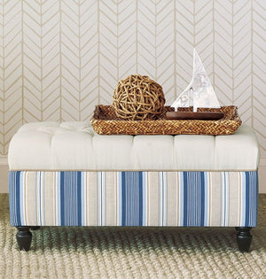 Beach Cottage Stripe Bedding Collection - Nautical Luxuries