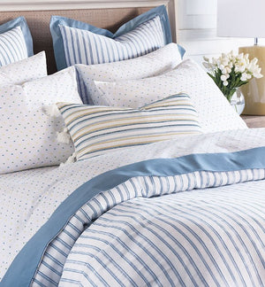 Summer Seersucker Luxury Bedding Collection - Nautical Luxuries