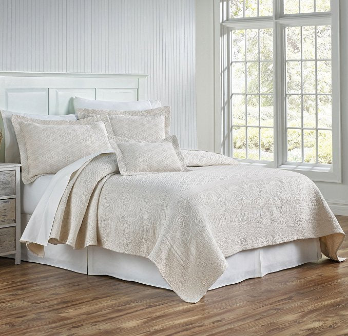 Stonewashed Classic Cottage Coverlet - Bedding Luxuries